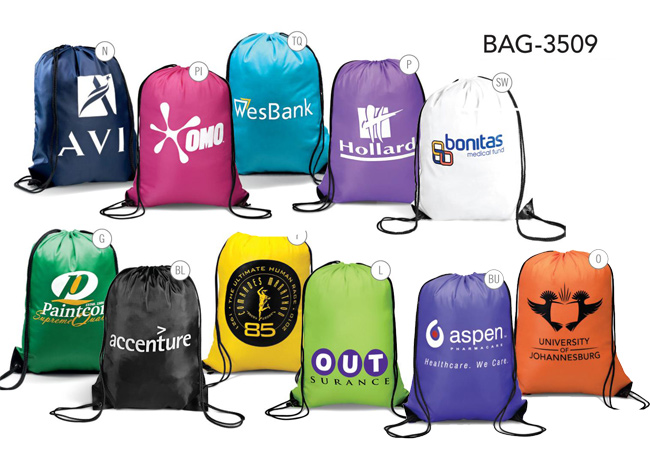drawstring bags colours